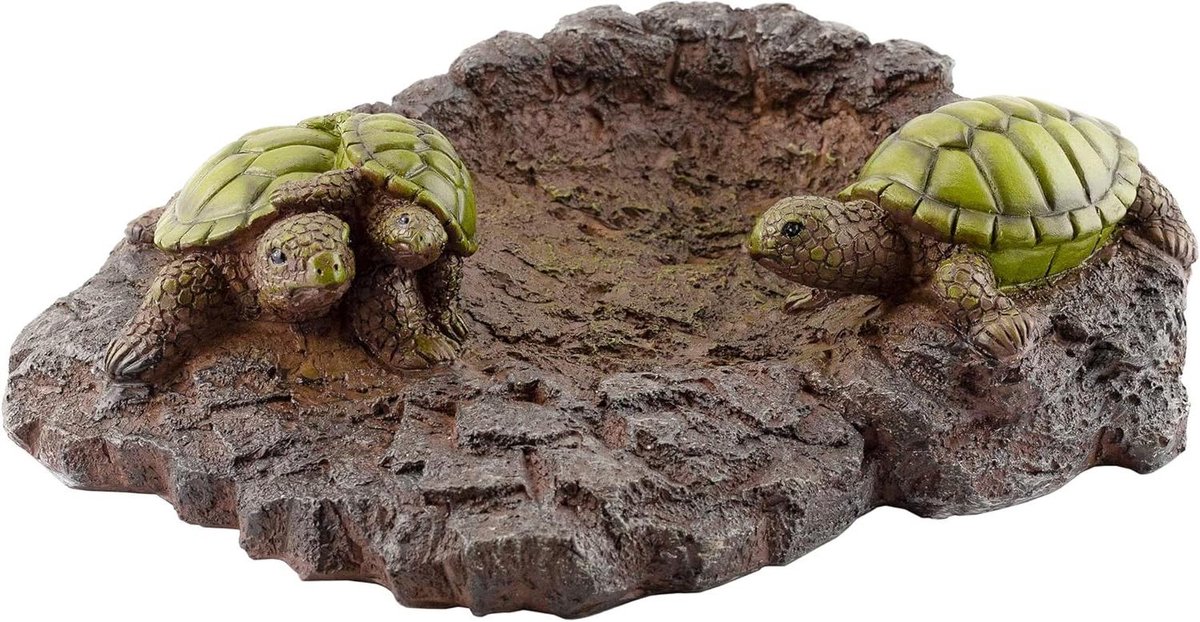 Schildpad Goot Splash Block - Waterafleider Tuindecoratie - Wateroverlast Voorkomen - Weerbestendige Hars - 235 x 178 x 71 cm