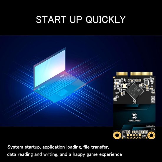 Interne SSD - Mini SSD Harde Schijf - Sneller opstarten - 3D NAND Flash Technologie - 256 GB - Niet gespecificeerd — afbeelding 4