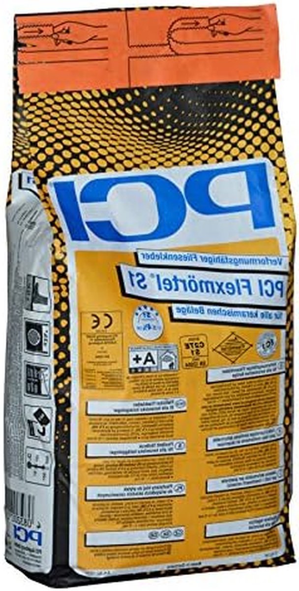 Flex Mortel - Tegellijm Flexibel - Tegels Plaatsen - Vormvast - 5 kg - Grijs