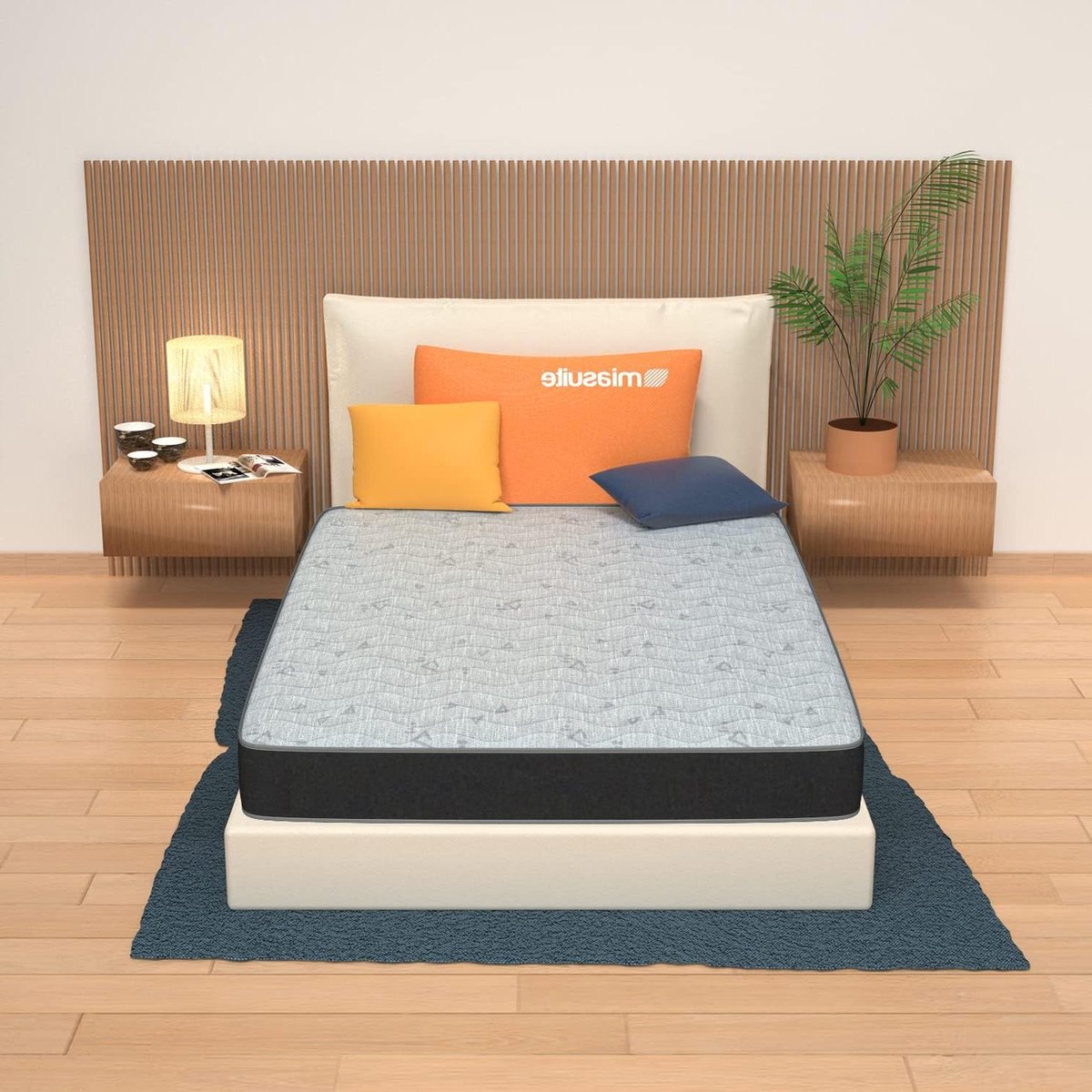 Opvouwbaar Schuimrubber Matras op Maat 150x180 cm Orthopedisch en Ademend