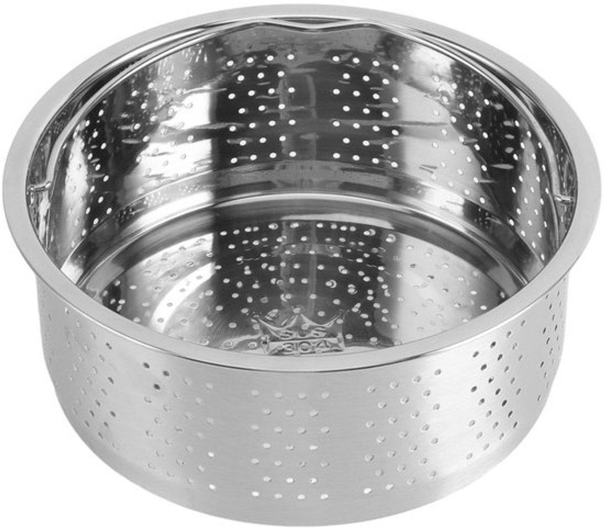 Dailygoody Roestvrijstalen Stoommand met Handvat Stoommand
