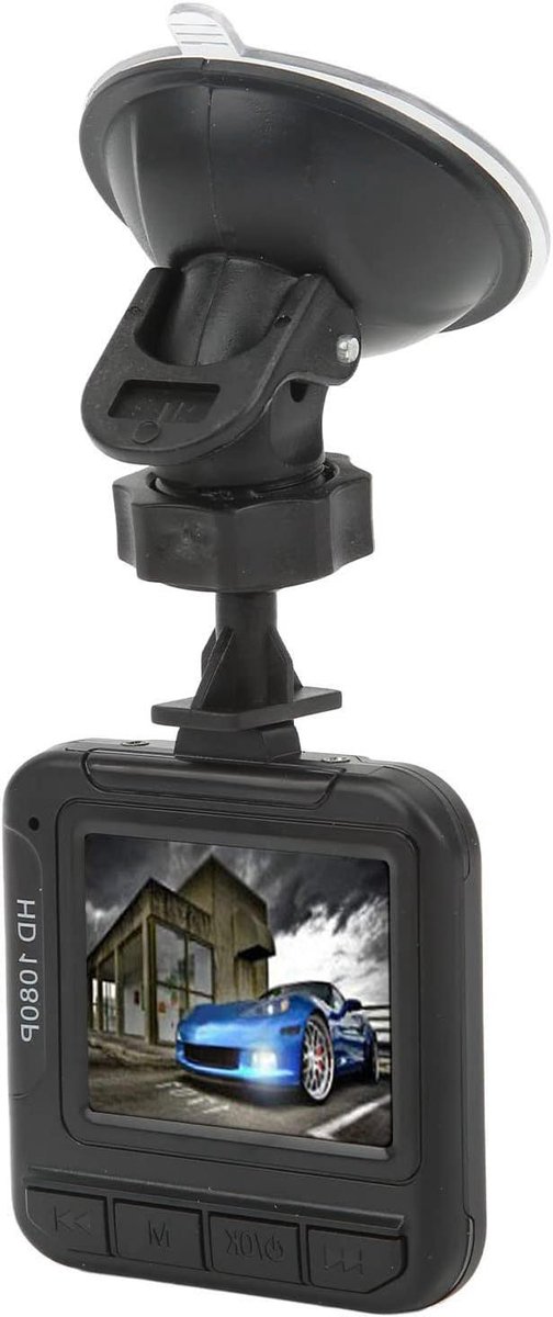 Dashcam Auto - Rijrecorder DVR - Veilig Rijden - Bewegingsdetectie - 16 Inch Scherm - Zwart