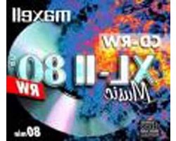 CD-RW Media - Lege CD's - Muziek Opnemen - Hoge Snelheid - 80 Minuten - Wit