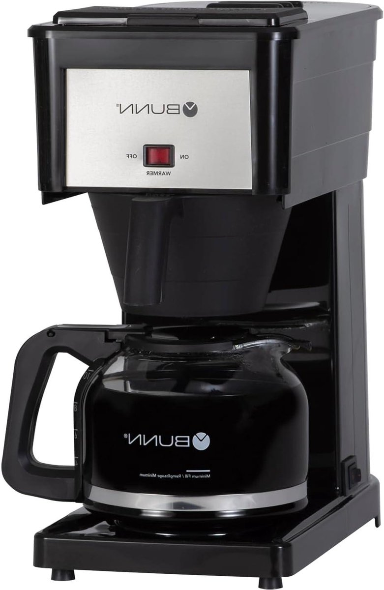 Filterkoffieapparaat - Koffiezetapparaat - Koffie Zetten - Hoge Hoogte Model - 50 Ounces - Zwart