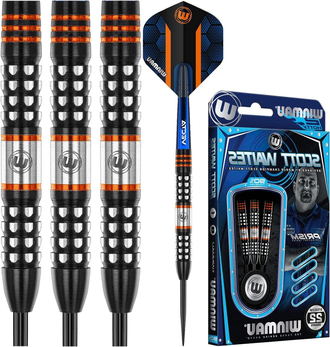 Dartpijlen Set - Tungsten Pijlen - Precisie Werpen - 90% Tungsten Kwaliteit - 22 Gram - Multicolor