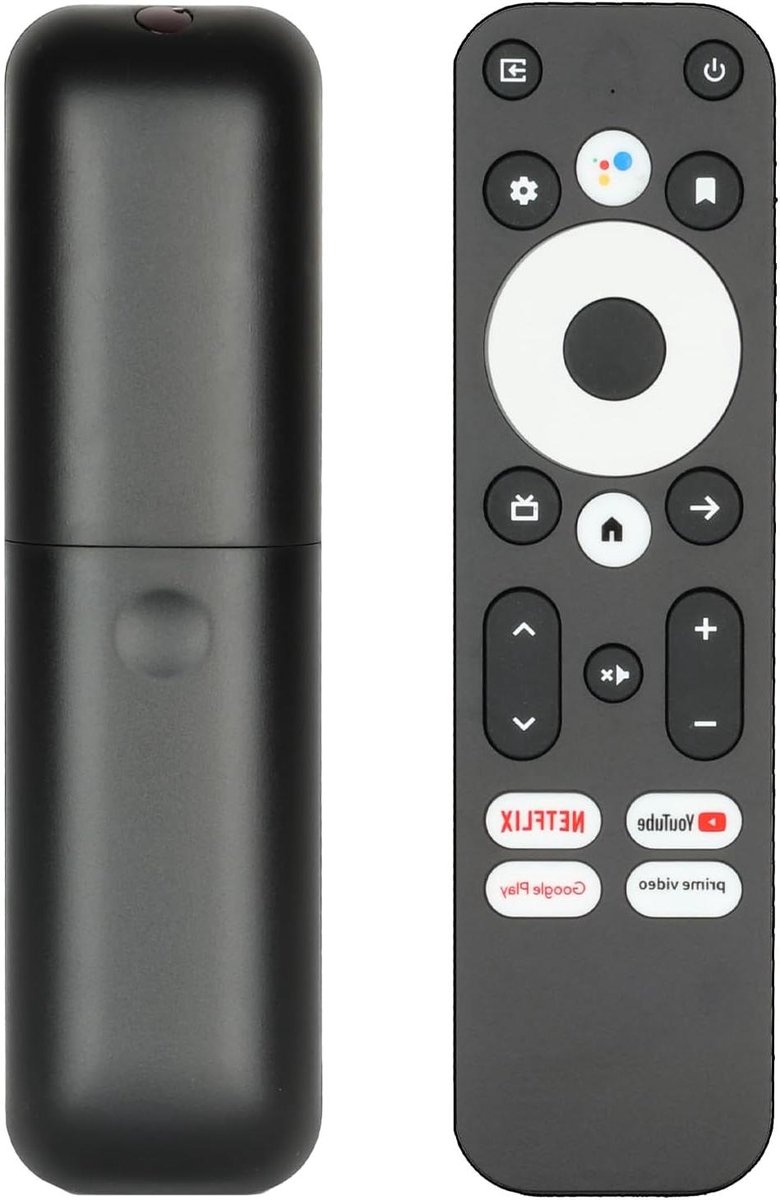 Afstandsbediening - Smart TV Controller - TV Bediening - Met Spraakfunctie - 32 Feet Bereik - Zwart