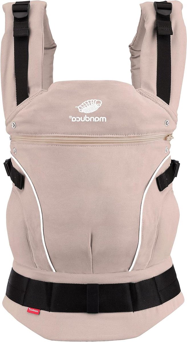 Draagzak - Babydrager Peuterdrager - Comfortabel Dragen - Verstelbare Rugverlenging - 35-20 Kg - Beige