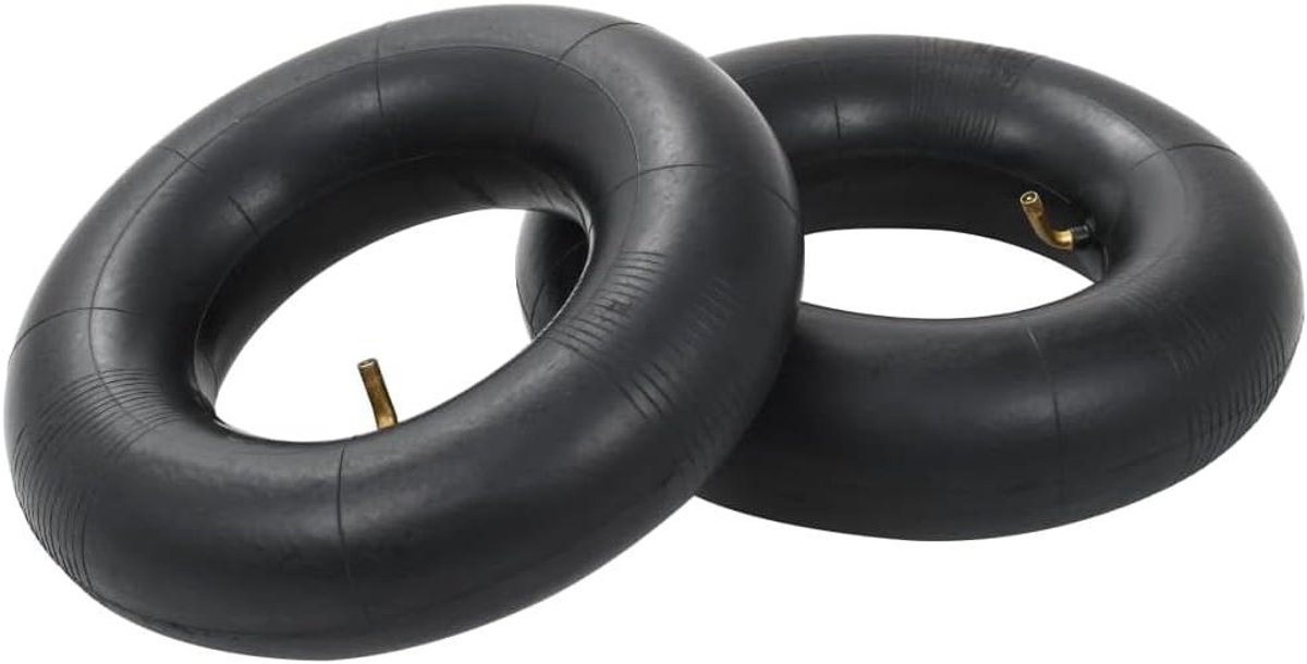 Banden Binnenbanden - 2 Stuks - Transport Werk - Duurzaam Rubber - 13x5.00-6 - Zwart