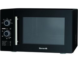 Magnetron Oven - Keukenapparaat - Snel Eten - 900 Watt Vermogen - 26 Liter - Zwart