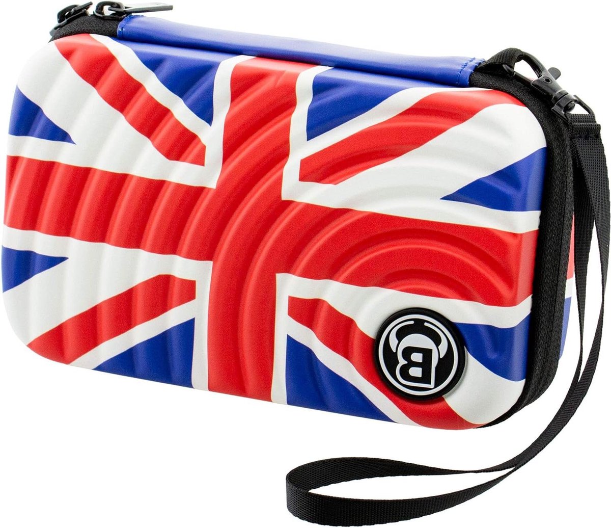 Dart Koffer - Dart Tas - Dart Spullen Opbergen - Ruim Interieur - XL Formaat - Union Jack