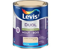 Levis - Duol Hout Buiten Satin - Zandsteen - 0,75 L