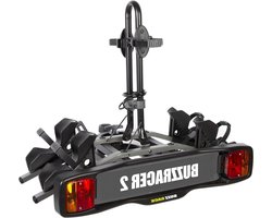 Fietsendrager Achter - Fietsdrager Trekhaak - Fietsen Vervoeren - Snel Montage Systeem - 88 cm - Zwart