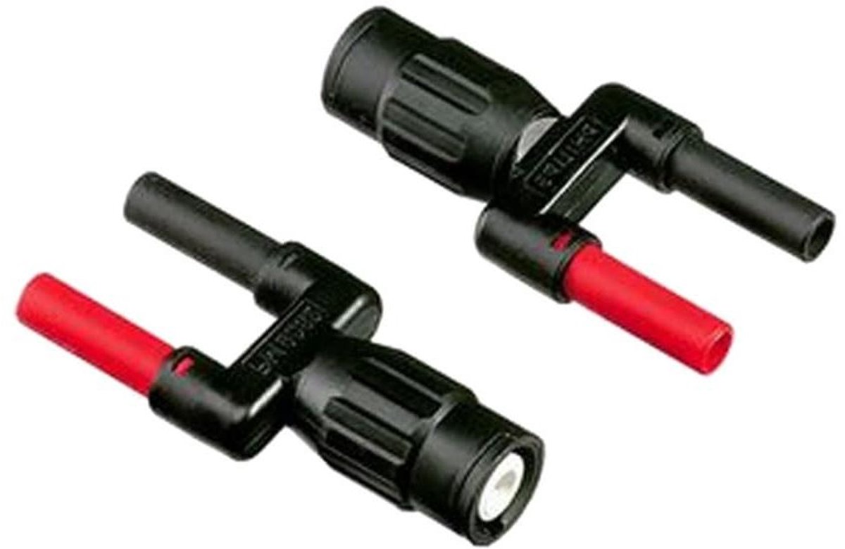 BNC Adapter - Meetadapter BNC - Signalen Verbindingen - Dubbele Banaanstekker - 600 V RMS - Niet gespecificeerd