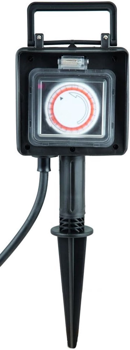 Verdeeldoos met timer - 1.5m kabel