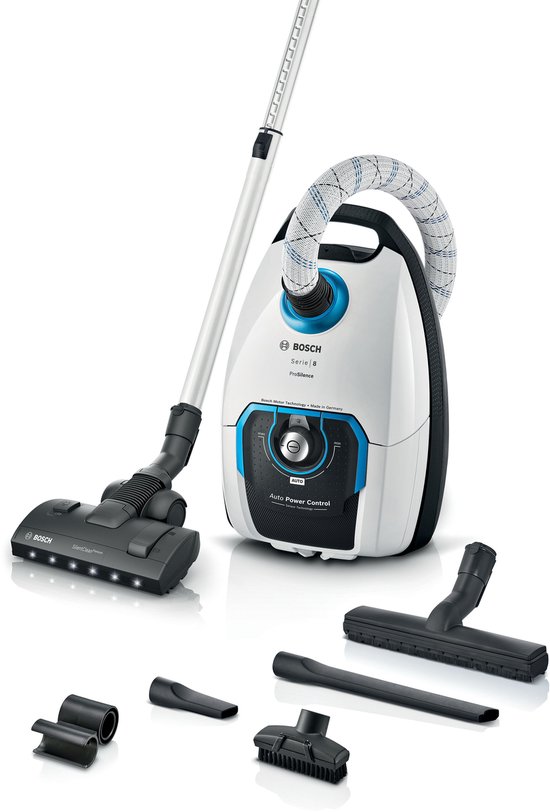 Bosch BGL8SIL1L stofzuiger 5 l Droog en nat 800 W Stofzak