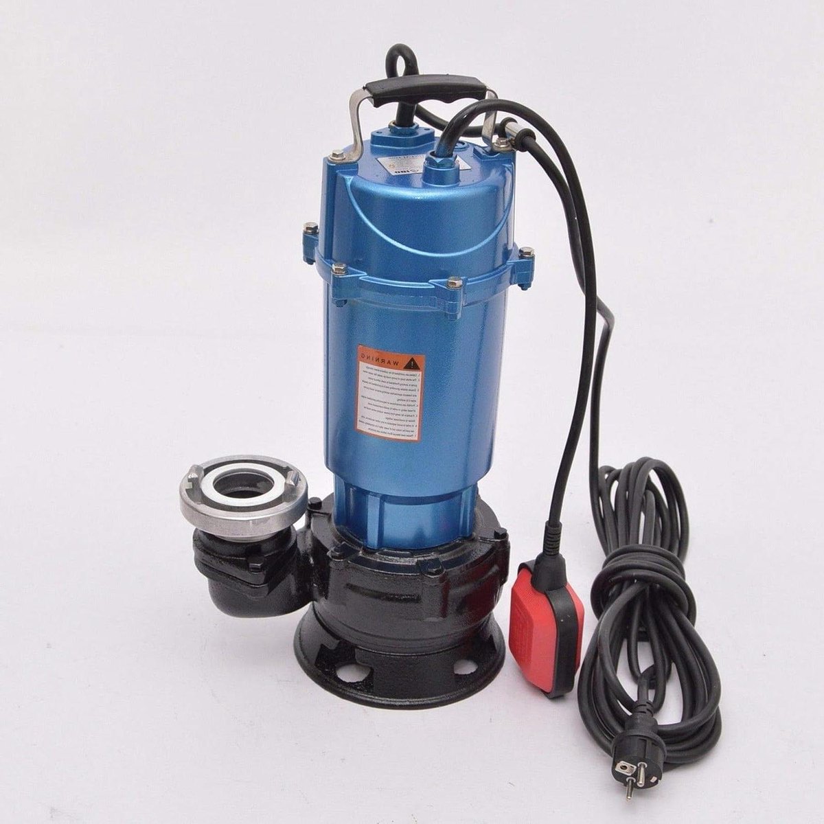 Afvalwaterpomp - Dompelpomp Vuilwater - Water Verpompen - Krachtige 1.5kW Motor - 30000 L/u - Blauw