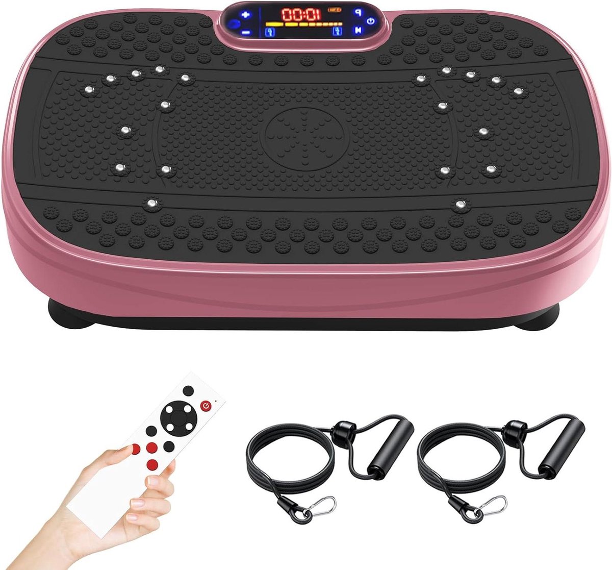 Vibratieplaat Fitness - Body Shaker Platform - Full Body Workout - Verstelbare Snelheid - 50.8 x 38.1 x 12.7 cm