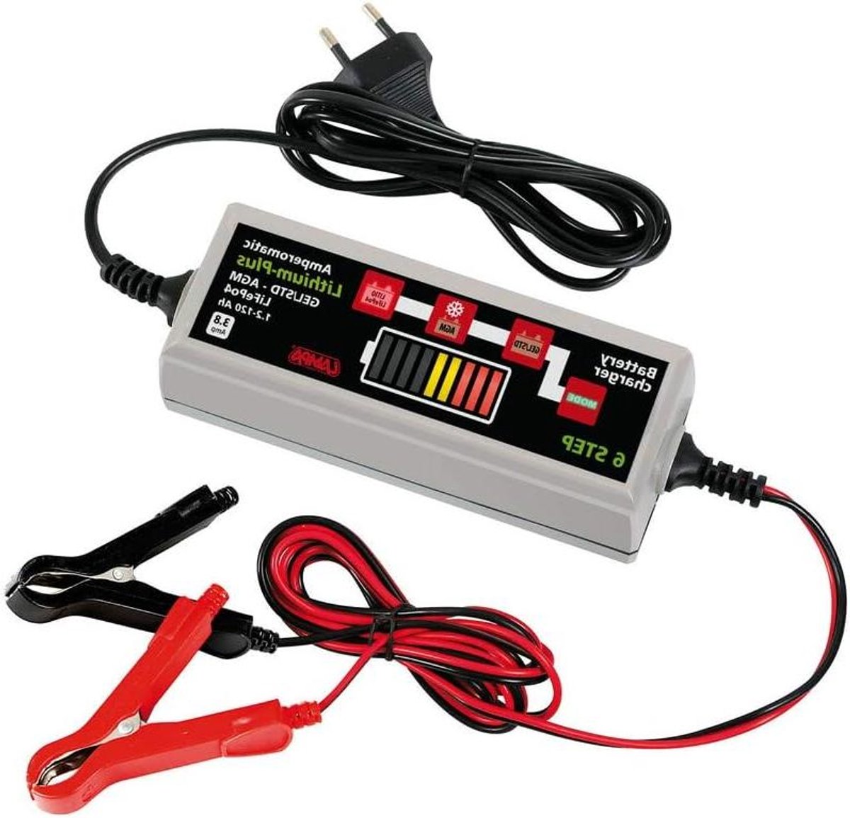 Intelligente Acculader - Oplader - Voertuig Accu - Diagnose & Herstel - 12 V 3.8 A - Overige
