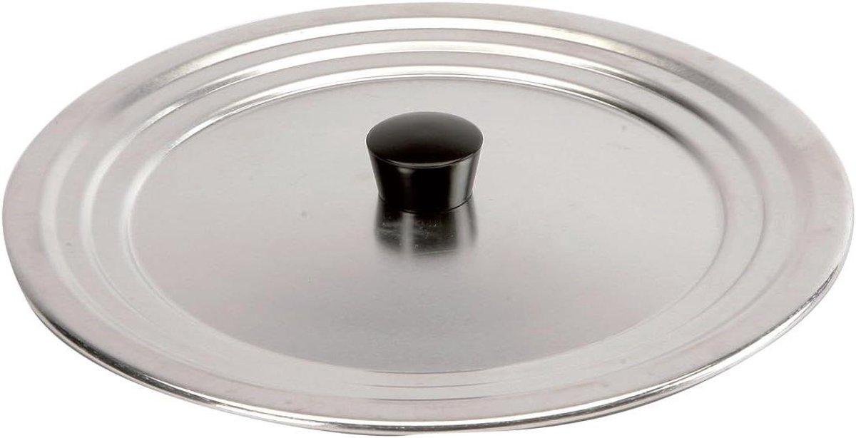 Universeel Deksel - Pannen Deksel - Koken - Roestvrij Staal - 12/14/16 cm - Zilver