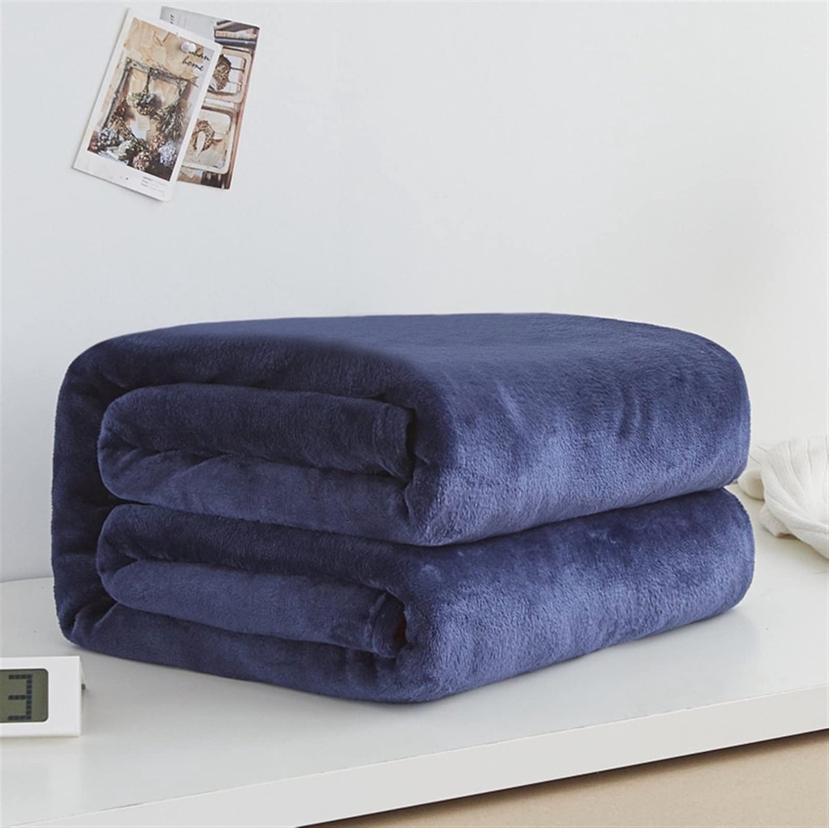 Color Flanel Deken Fleece Throw Dekens Bedspreien Home Textiel, Microfiber Deken Zachte deken (Color : B, Size : 120x200cm)