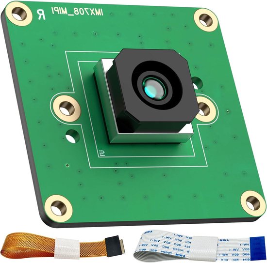 Camera Module - IMX708 Sensor - Raspberry Pi Projecten - Fase Detectie Autofocus - 12 Megapixel - Zwart