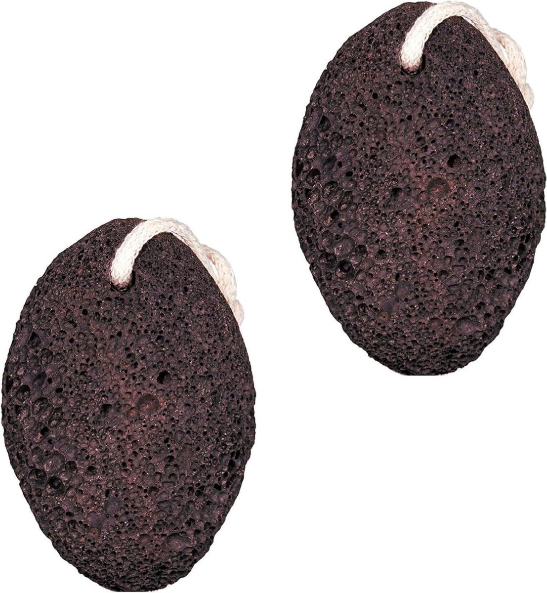 Pumice Stone - Bimssteen Lava - Verwijderen Eelt - Extra Groot - 10-12 cm - Zwart