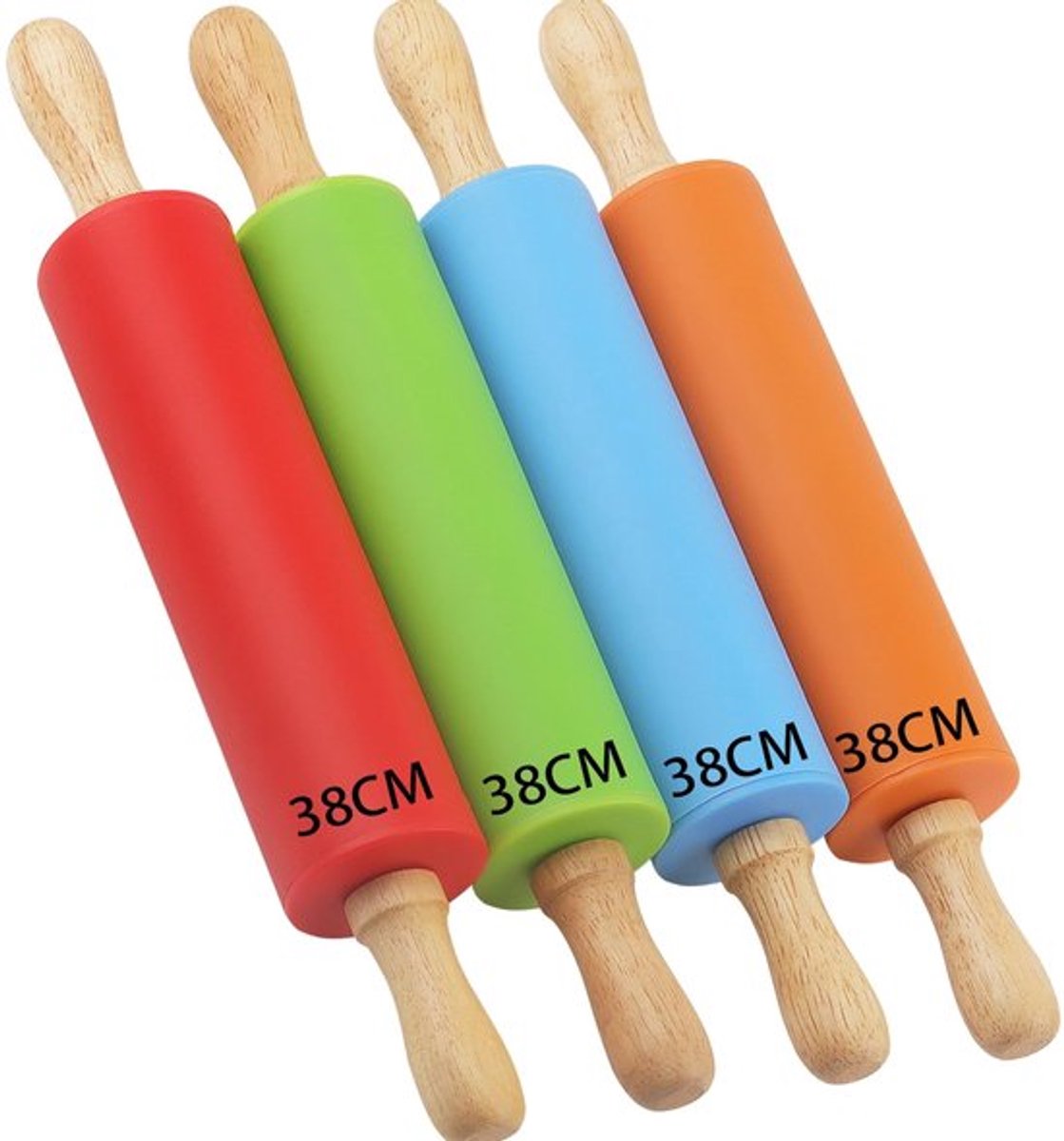 Store_7 - Deegroller - Siliconen Deegroller - Antiaanbak - 38 cm