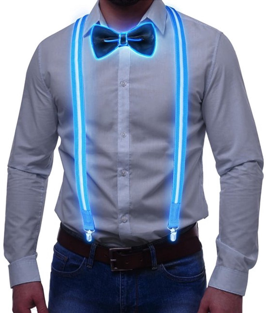 Onf3 - Lichtgevende broeksluiers - LED-bretels - Waterdicht ontwerp