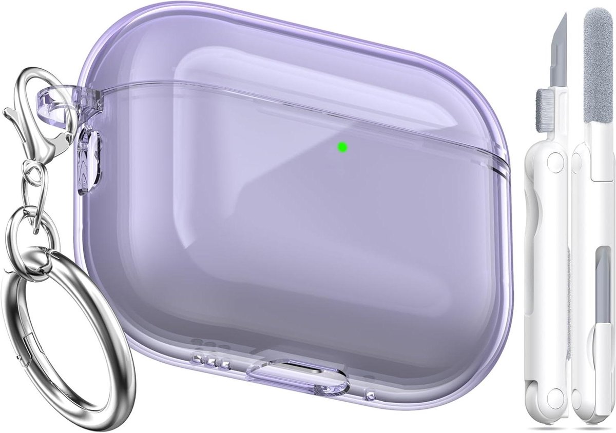 Airpods Pro 3 Hoesje - Beschermhoesje Opladerhoes - Dagelijkse Bescherming - Militaire Kwaliteit Schokbestendig