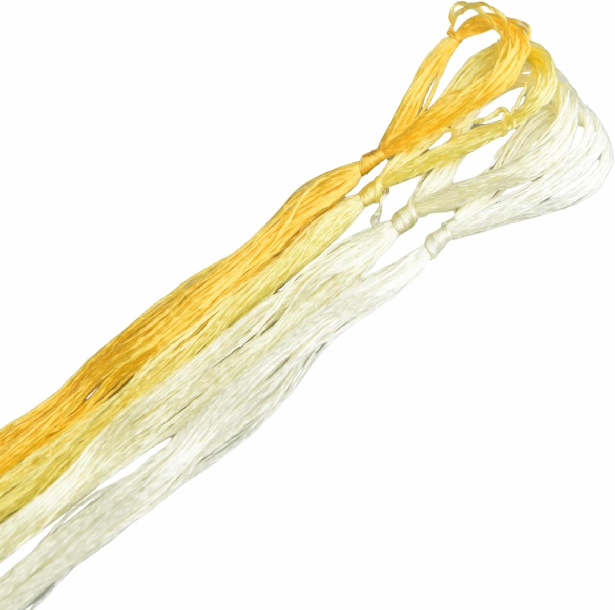 4 Kleuren Zijdedraad van 100% Moerbeizijde – 22 m per Kleur, Handgeverfd Borduurgaren voor Fijne Handwerken, Kruissteek & DIY (06)