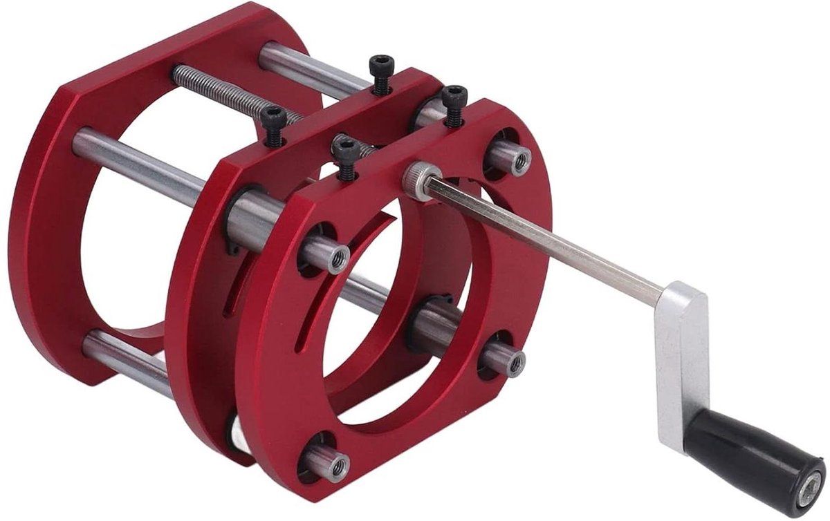 Router Lift - Hefplatform Frees - Houtbewerking Precisie - 4-Kaken Klemsysteem - 51 mm Hefhoogte - Rood