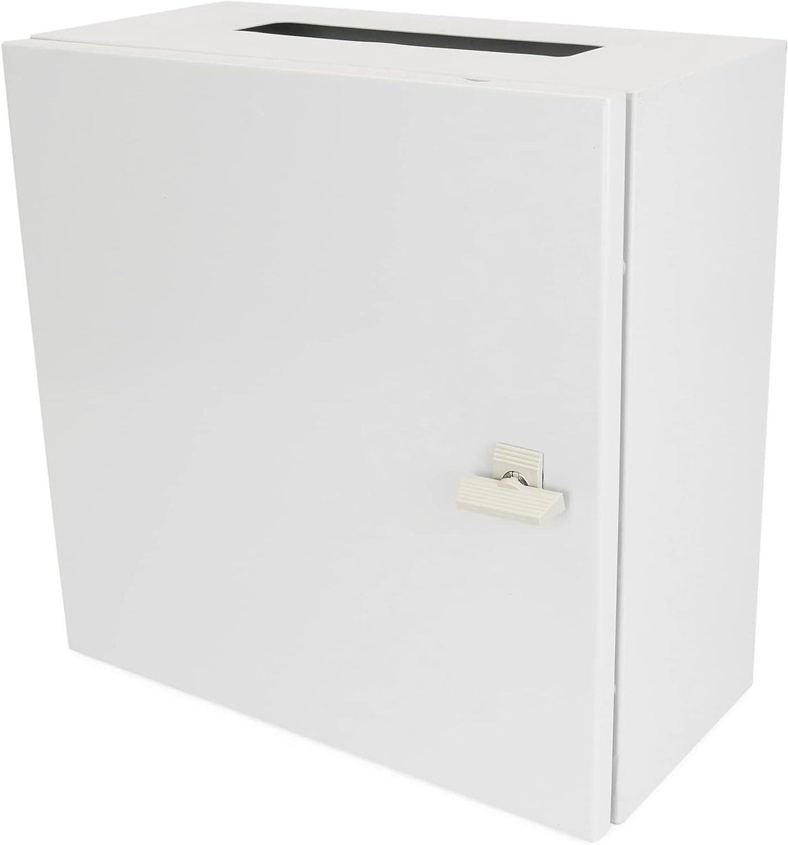 Metalen Verdeelkast - Stoppenkast Wandmontage - Elektrische Installaties - IP65 Waterdicht - 500x500x200mm - Grijs RAL 7035