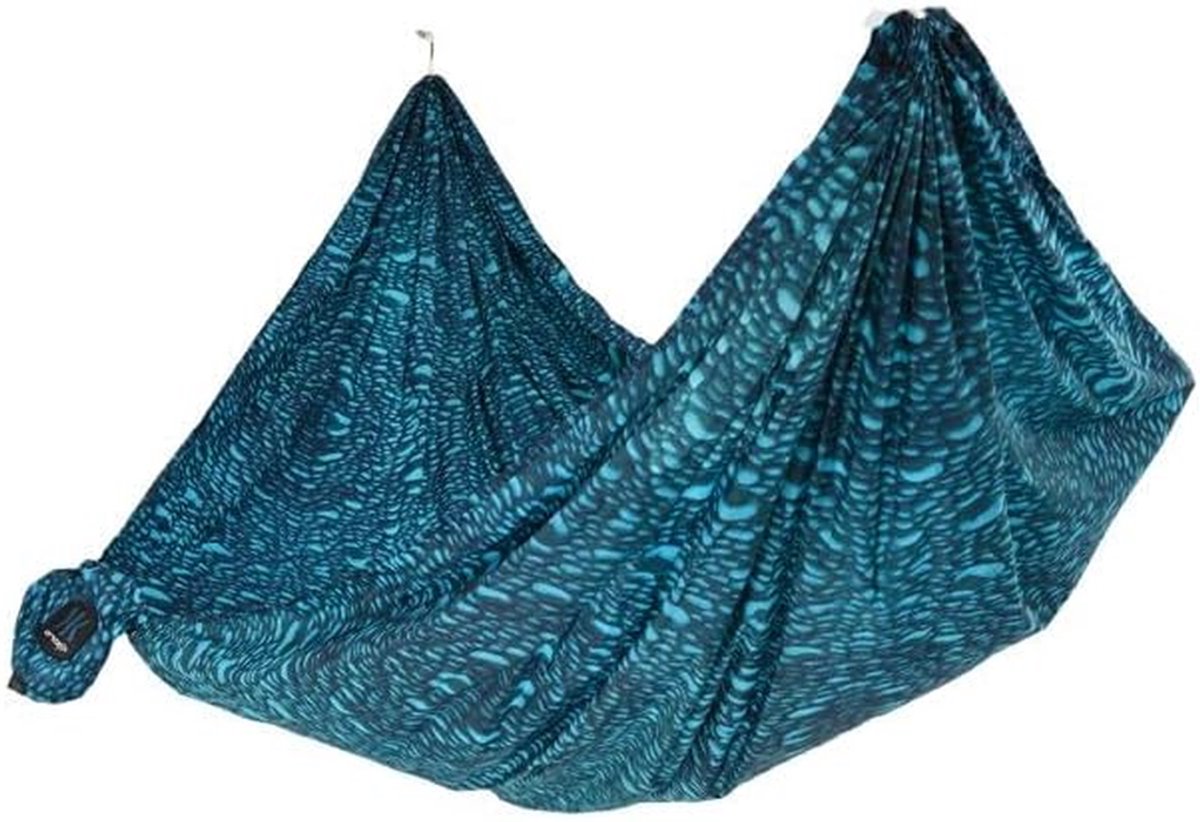 Ultralichte Hangmat - Kampeerhangmat Lichtgewicht - Ontspannen Buiten - Ultra-lichtgewicht Nylon - 274 cm x 145 cm - Blauw