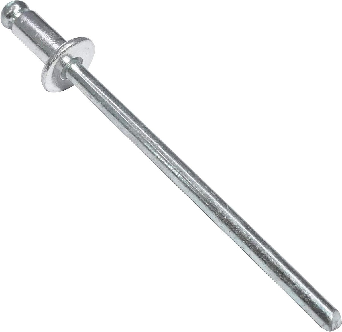 Blindklinknagels Set - Popnagels Aluminium Staal - Metaal Verbindingen Maken - Niet-verwijderbaar Bevestigingselement - Ø3x6mm 100 stuks - Aluminium Staal