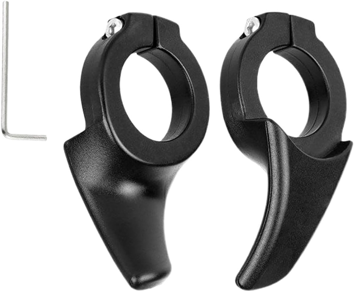 Stuur Verlenging - Fietshandvat Adapter - Comfortabel Fietsen - Ergonomische Grip - 22.2 mm Buizen - Zwart