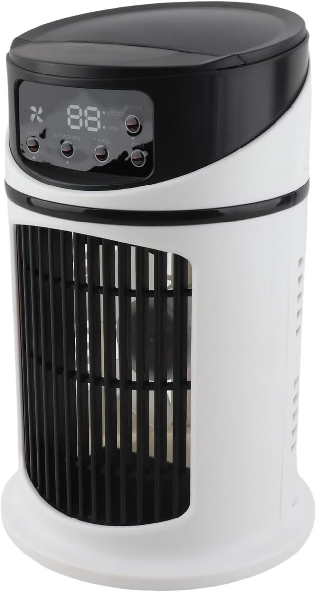 Persoonlijke Airco - Verdampingskoeler Ventilator - Persoonlijke Koelte - Energiezuinig USB Model - 24 x 14.5 cm - Wit
