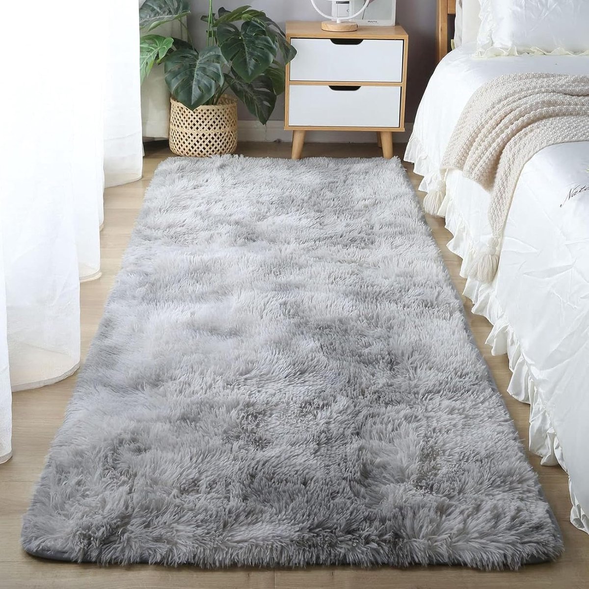 Woonkamer vloerkleed - Zachte vloerbedekking - Interieur verfraaien - Anti-slip onderkant