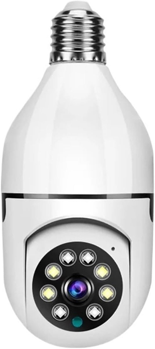 WiFi IP Camera - Babyfoon Camera - Huisbeveiliging - AI Menselijke Detectie - 10x10x10 mm - Wit