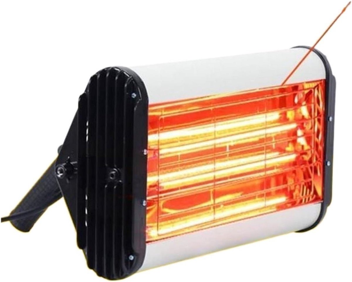 Infrarood Verfverwijderaar - Infraroodlamp Baklamp - Verf Drogen - Kortegolf Infrarood - 50 x 21 x 12 cm - Niet gespecificeerd