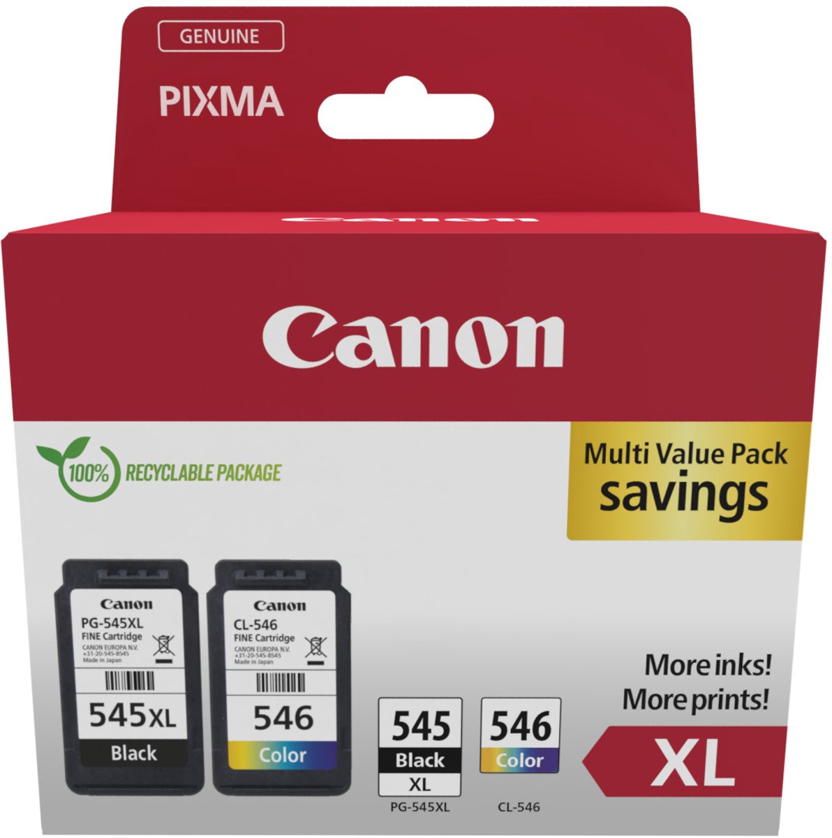 CANON PG-545xl/CL-546 Multicolor