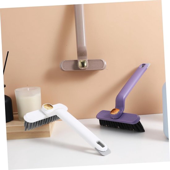 Voegenreiniger Borstelset - Multifunctionele set - Spleten Reinigen - Draaibare koppen - 27 cm lengte - Zoals getoond — afbeelding 3