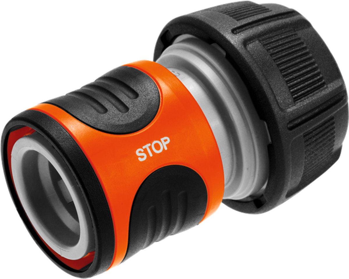 GARDENA 18214 serie - snelkoppeling met stop - 3/4” slangverbinding - original system - power grip
