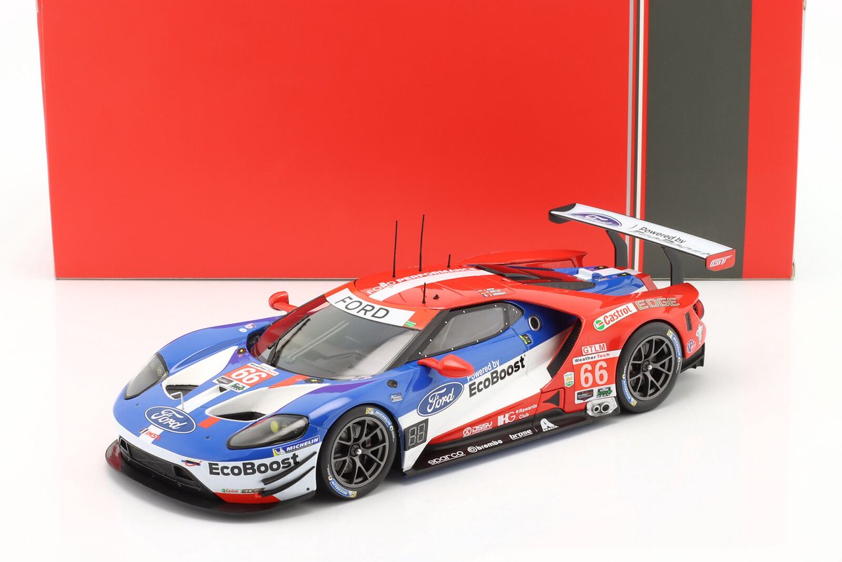 Ford GT #66 24h Daytona 2017 - 1:18 - IXO Models
