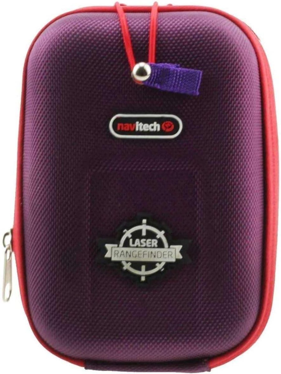 Rangefinder Hoes - Beschermhoes Opbergdoos - Golf Accessoire - Waterdicht Schokbestendig - Met Karabijnclip - Paars