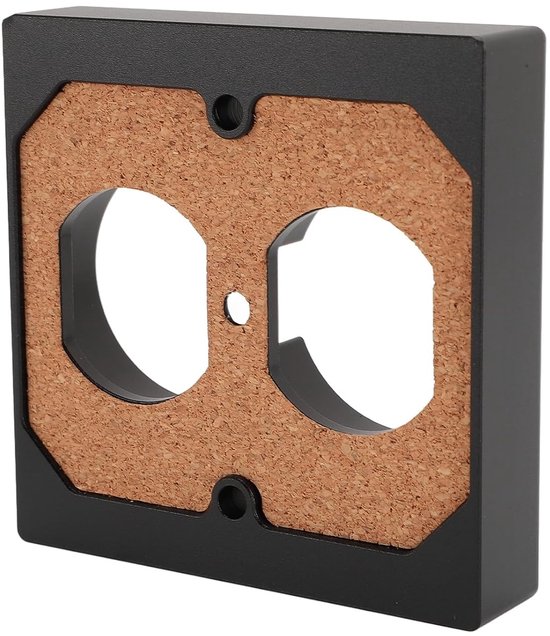 Hifi Speaker Terminal - Luidsprekerpaneel Geluid - Muurbevestiging Geluid - Aluminium Legering - 86 Type - Zwart — afbeelding 3