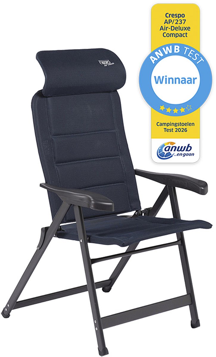 Crespo - Standenstoel - M - AP/237 - Air-Deluxe - Compact - Blauw