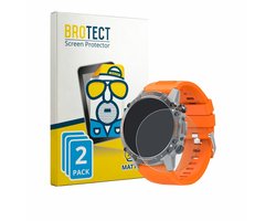 BROTECT - Screenprotector voor WalkerFit M6 Ultra 1.43" - Folie Beschermfolie matte 2 Stuks