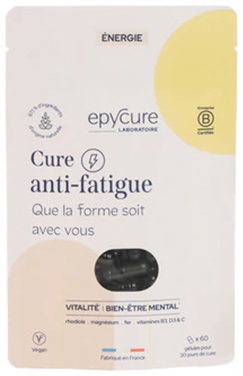 Epycure Anti-vermoeidheid Kuur 60 Capsules