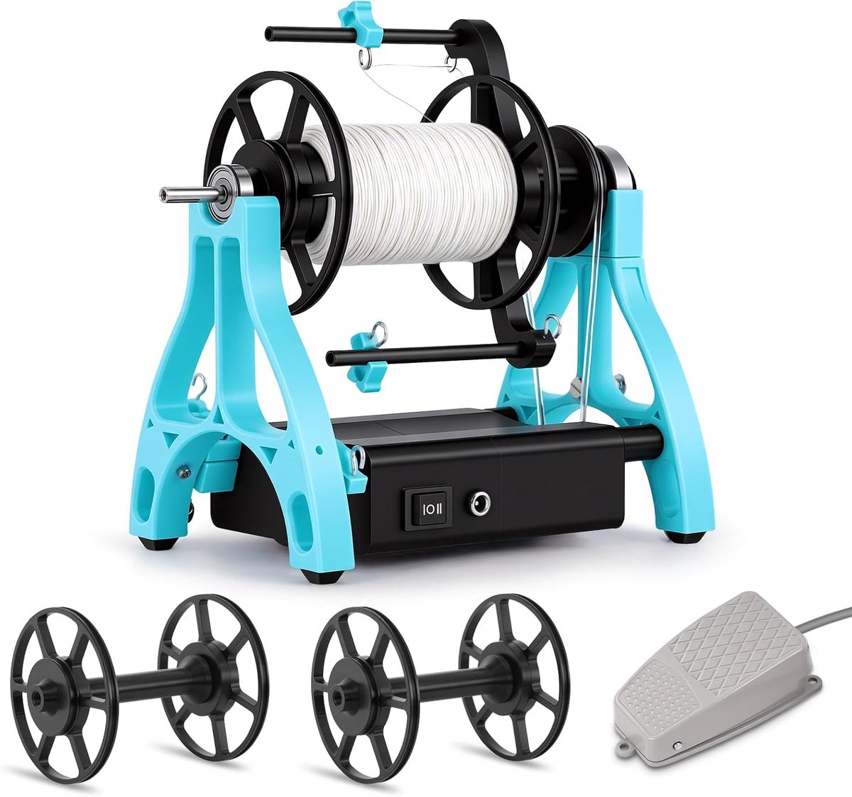 YUCHENGTECH Electric spinning wheel mini spinning wheel for household wool spinning mill fiber spinning wheel with - ShopVlot