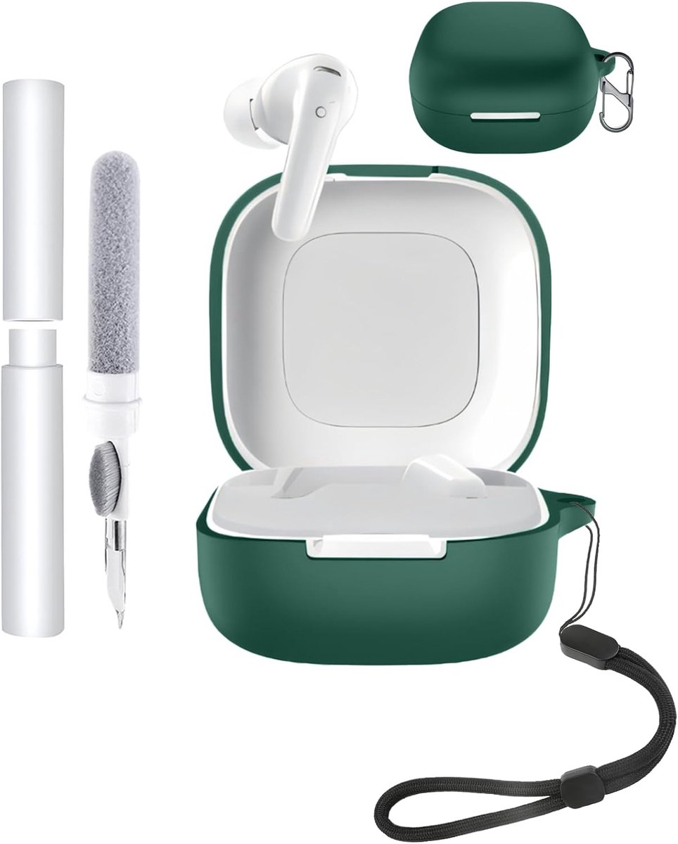 Behuizing hoes voor soundcore Liberty Buds oordopjes, schokbestendig, waterdicht, zacht en slank, siliconen afdekking - ShopVlot